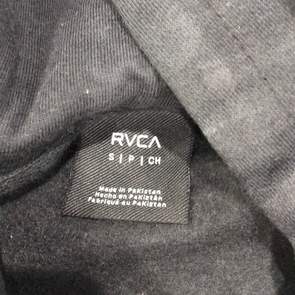 🎁 RVCA Brand Double Hex Pullover Hoodie - Picture 5 of 6